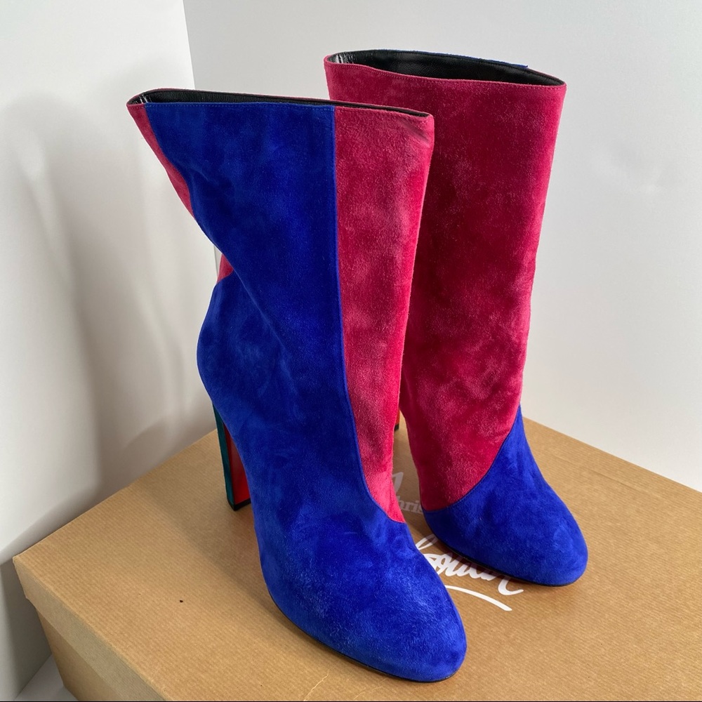 Christian Louboutin Botty Double 100 Veau Velours